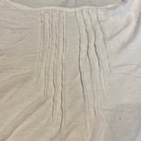 Camaieu Tank Top US Womens 6 White Worn but Good Condition - Picture 3 of 8